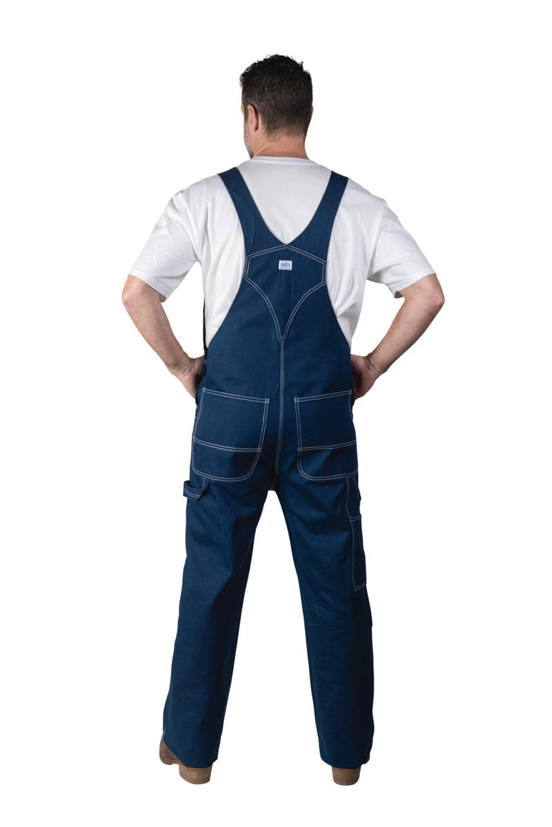 Liberty Men's Rigid Denim Bib Overall, 42x30 - Image 2